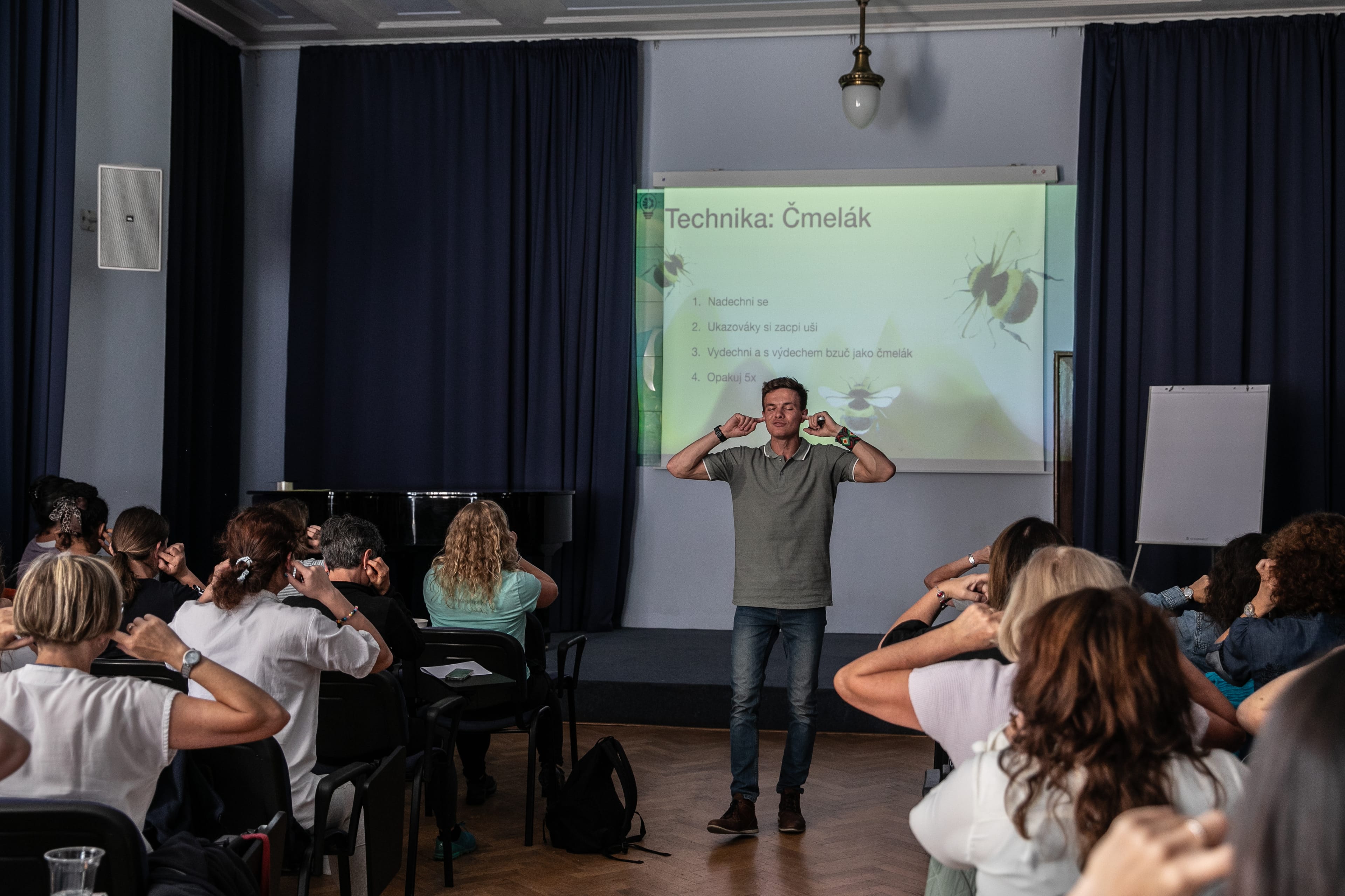 Workshop — technika Čmelák